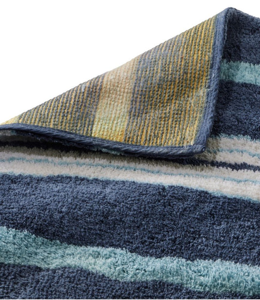 Premium Cotton Bath Mat, Multistripe - US 7936