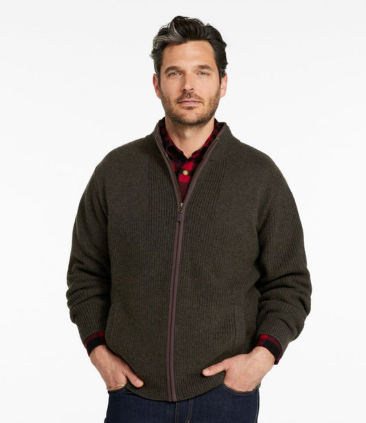 Men's Waterfowl Sweater, Full Zip - US 5926