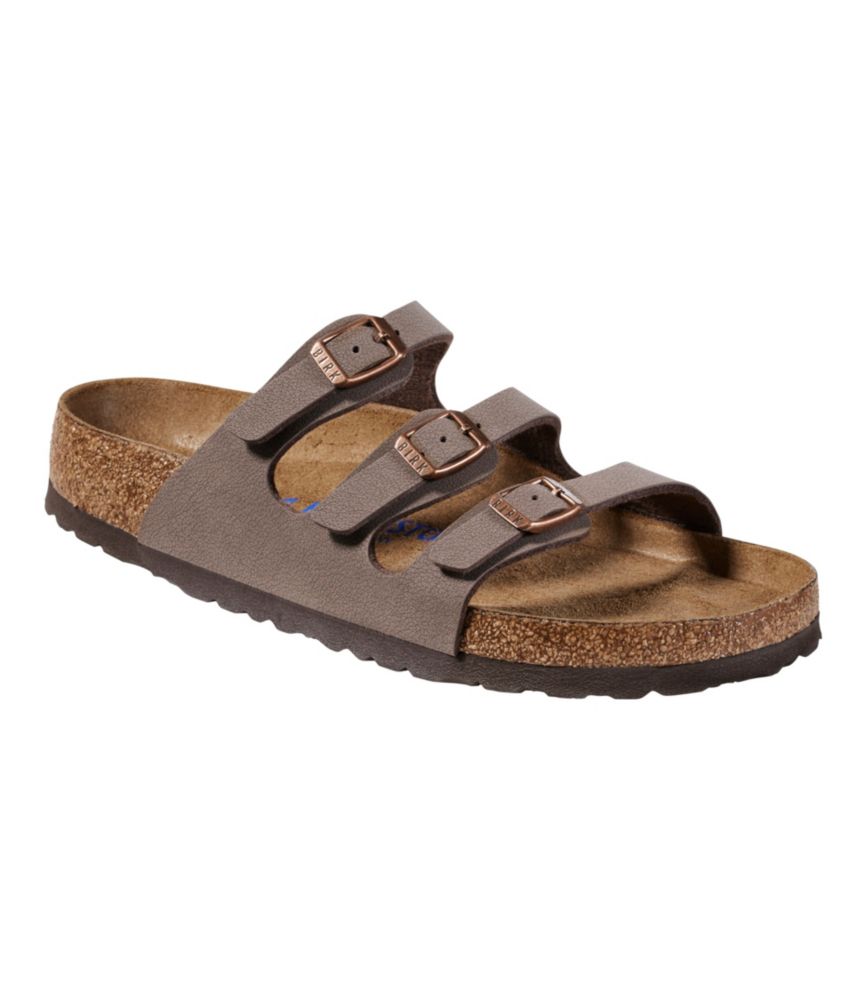 Women's Birkenstock Florida Sandals, Soft Footbed Birkibuc - US 8007