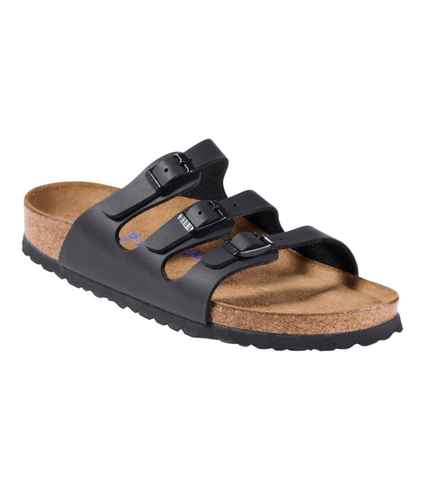 Women's Birkenstock Florida Sandals, Soft Footbed Birkibuc - US 1170