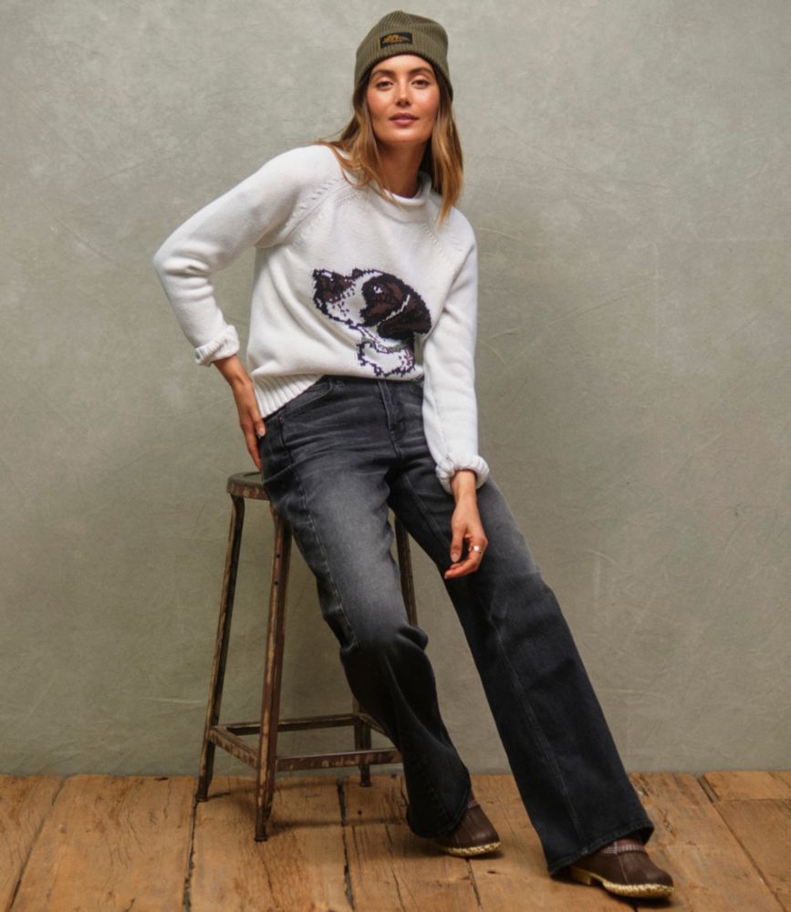 Women's Signature 1912 Premium Jeans, High-Rise Relaxed Wide-Leg - US 5053