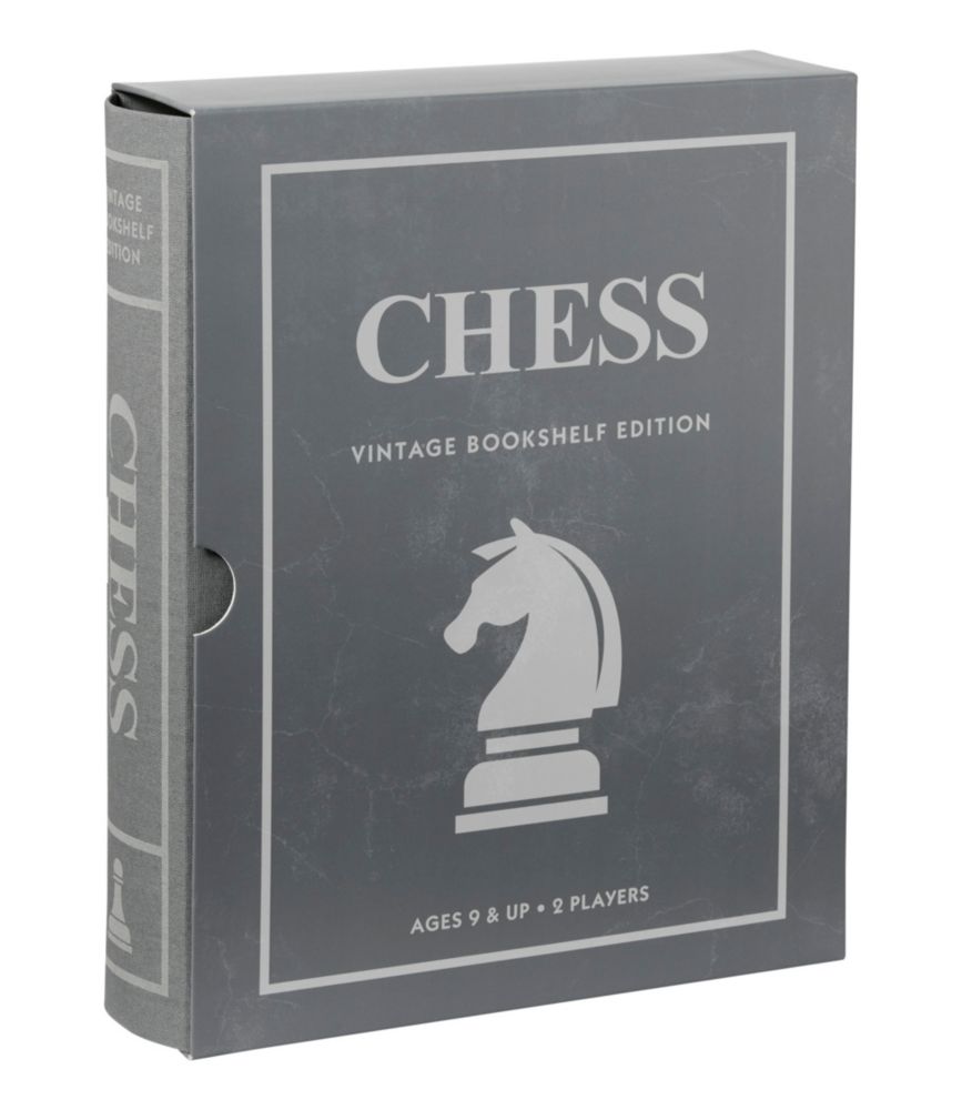 Chess Vintage Bookshelf Game - US 1188