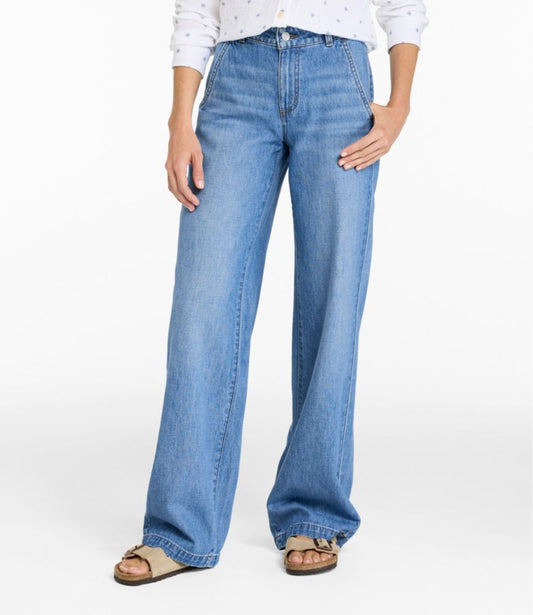 Women's 207 Vintage Lightweight Jeans, Mid-Rise Wide-Leg - US 8554
