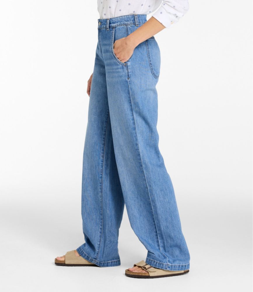 Women's 207 Vintage Lightweight Jeans, Mid-Rise Wide-Leg - US 8554