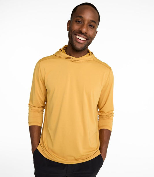 Men's Bold Coast Lifestyle Tee, Long-Sleeve Hooded - US 4551