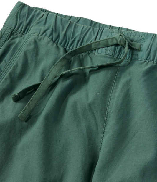 Women's Sunwashed Cotton-Blend Pull-On Pants, Mid-Rise Ankle - US 9084