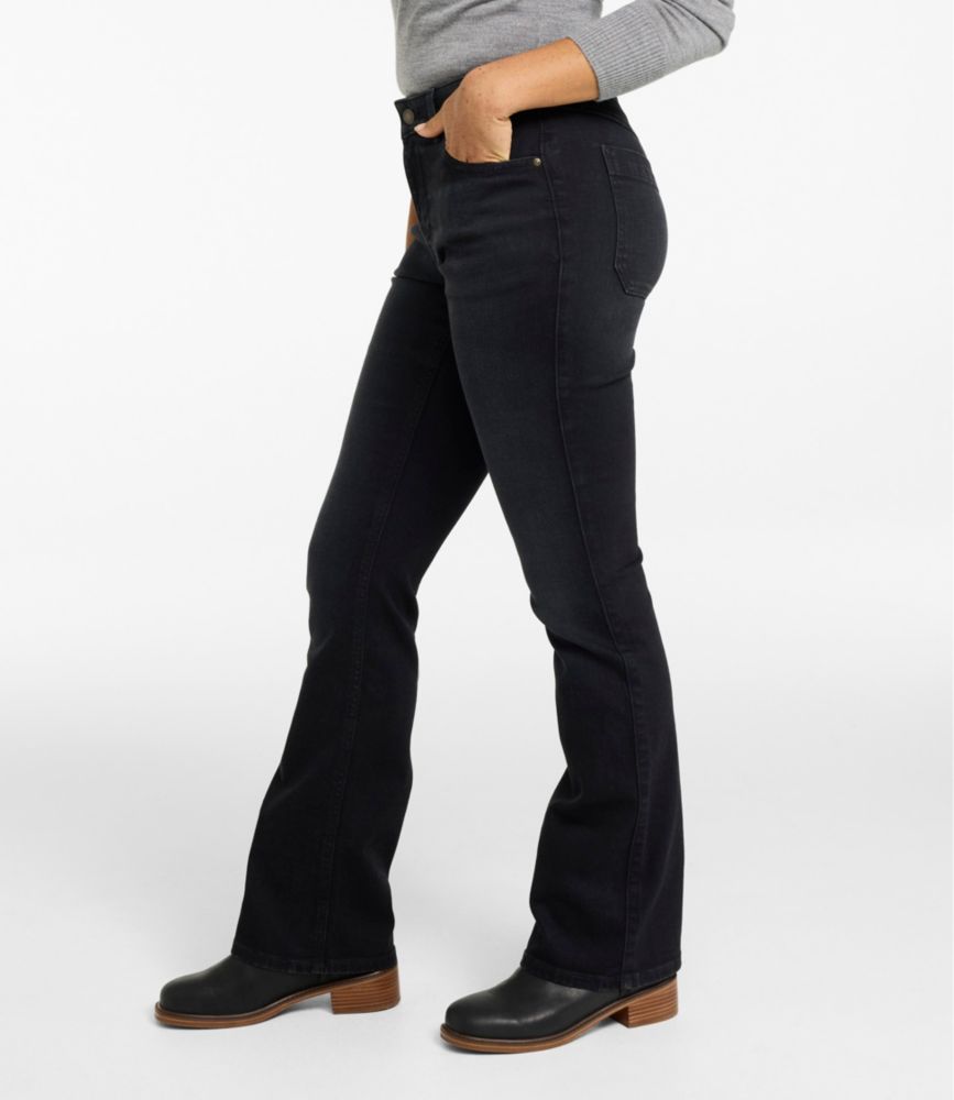 Women's L.L.Bean Go-Anywhere Jeans, Mid-Rise Bootcut - US 1078