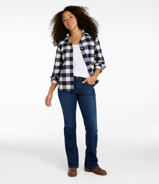 Women's L.L.Bean Go-Anywhere Jeans, Mid-Rise Bootcut - US 5579