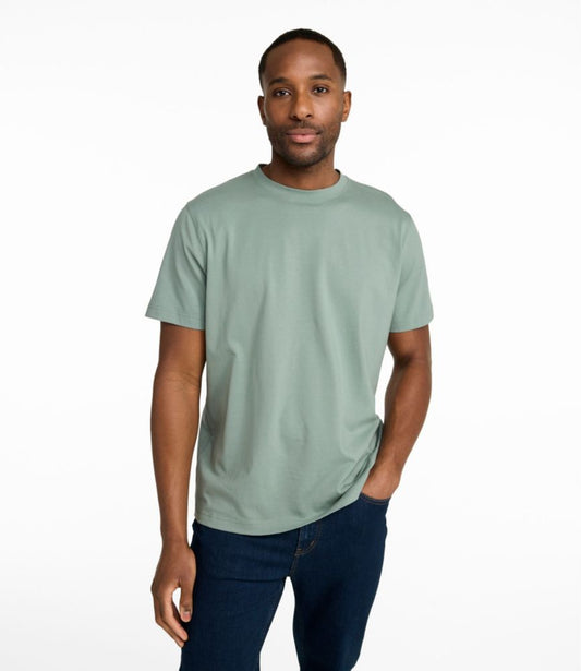 Men's Carefree Unshrinkable Tee, Slightly Fitted, Short-Sleeve - US 1125