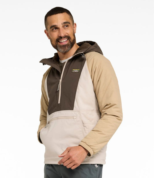 Men's Mountain Classic Insulated Anorak, Colorblock - US 5820