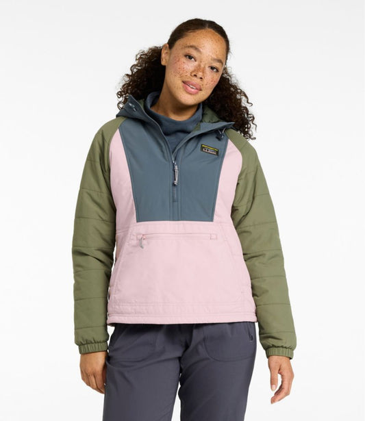 Women's Mountain Classic Insulated Anorak, Colorblock - US 2319