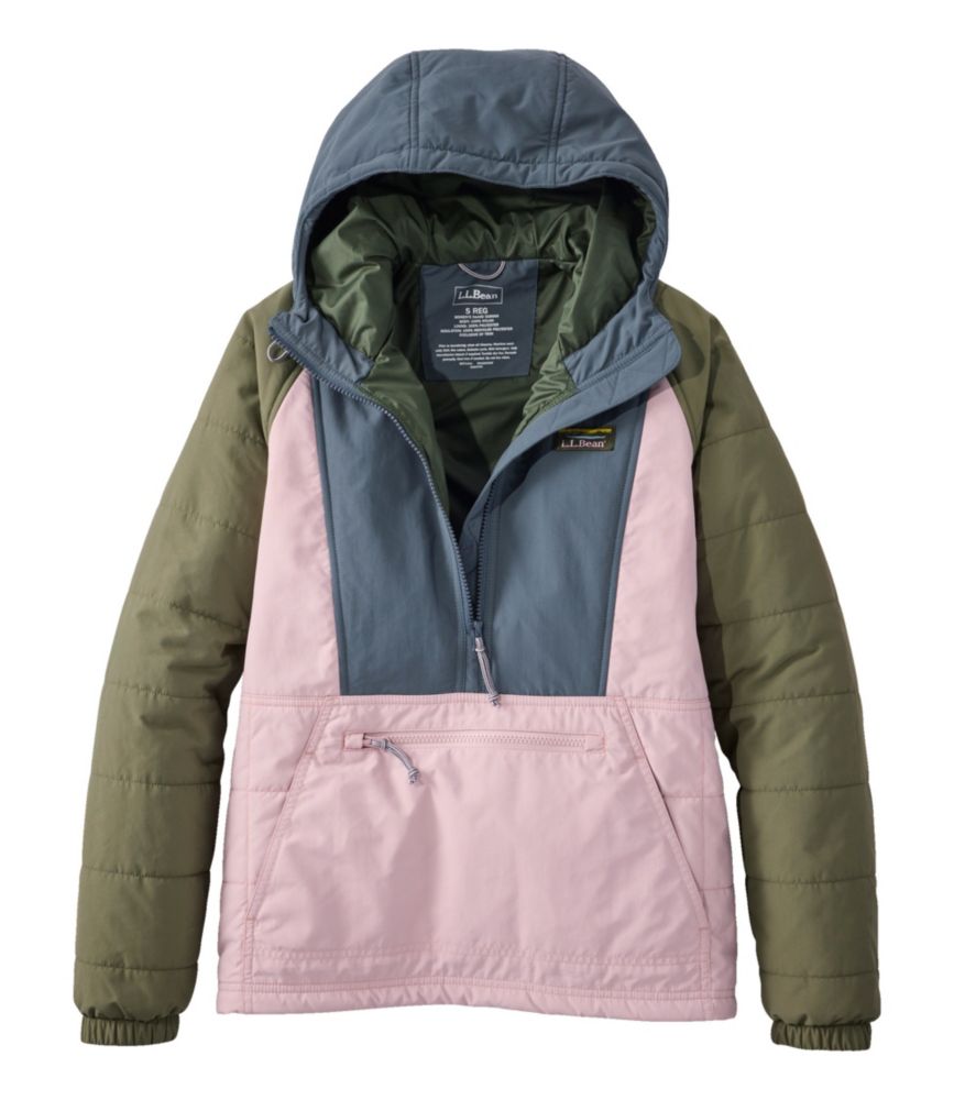 Women's Mountain Classic Insulated Anorak, Colorblock - US 2319