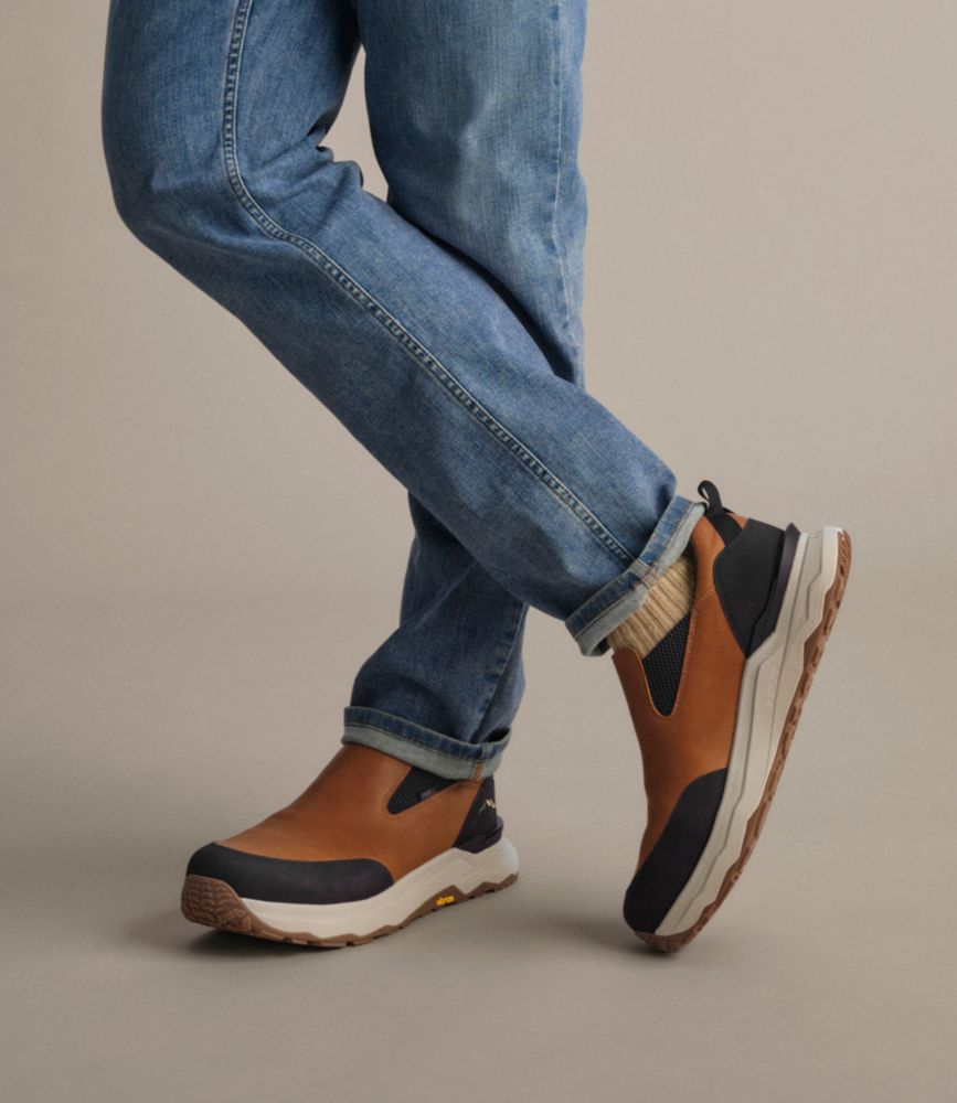 Men's NextVenture Waterproof Slip-On Shoes, Leather - US 2938