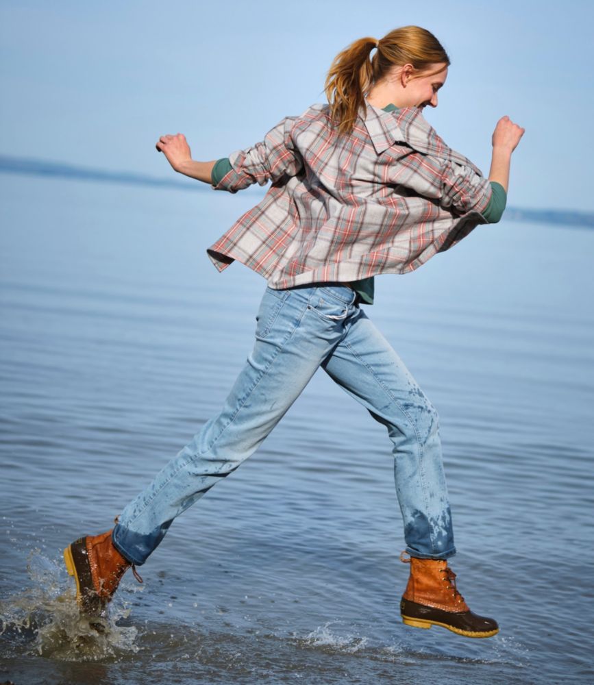 Women's L.L.Bean Go-Anywhere Jeans, Mid-Rise Ultimate Straight-Leg - US 5682