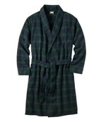 Men's Scotch Plaid Flannel Robe - US 1339