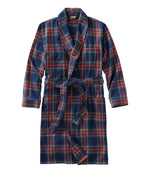 Men's Scotch Plaid Flannel Robe - US 2686