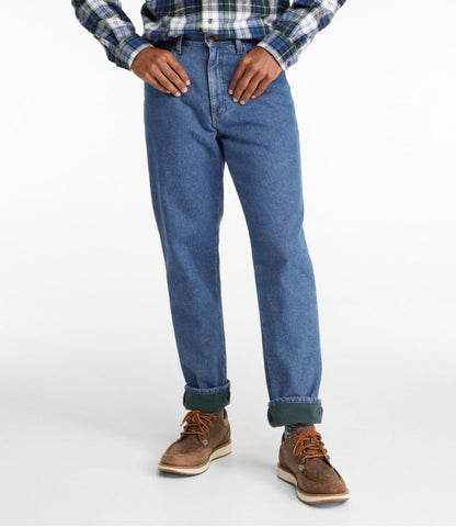 Men's Double L® Jeans, Classic Fit, Fleece-Lined - US 6102