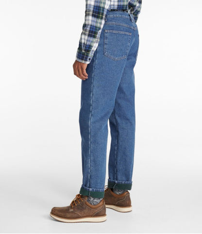 Men's Double L® Jeans, Classic Fit, Fleece-Lined - US 6102