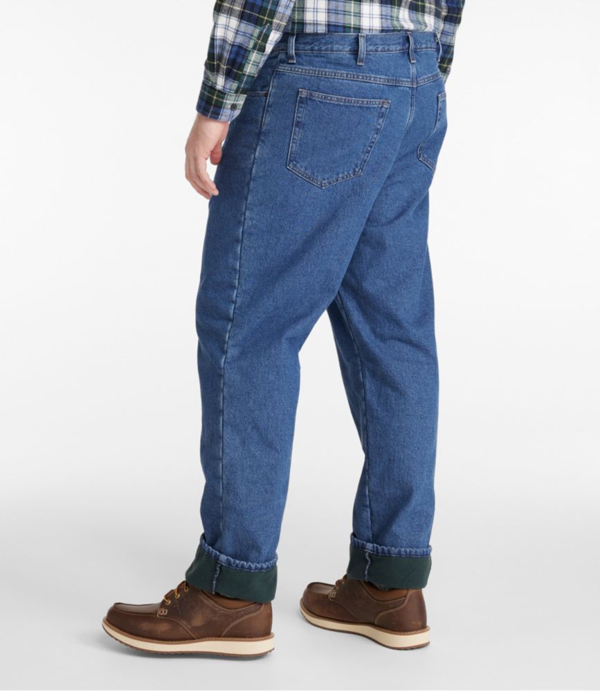 Men's Double L® Jeans, Classic Fit, Fleece-Lined - US 6102