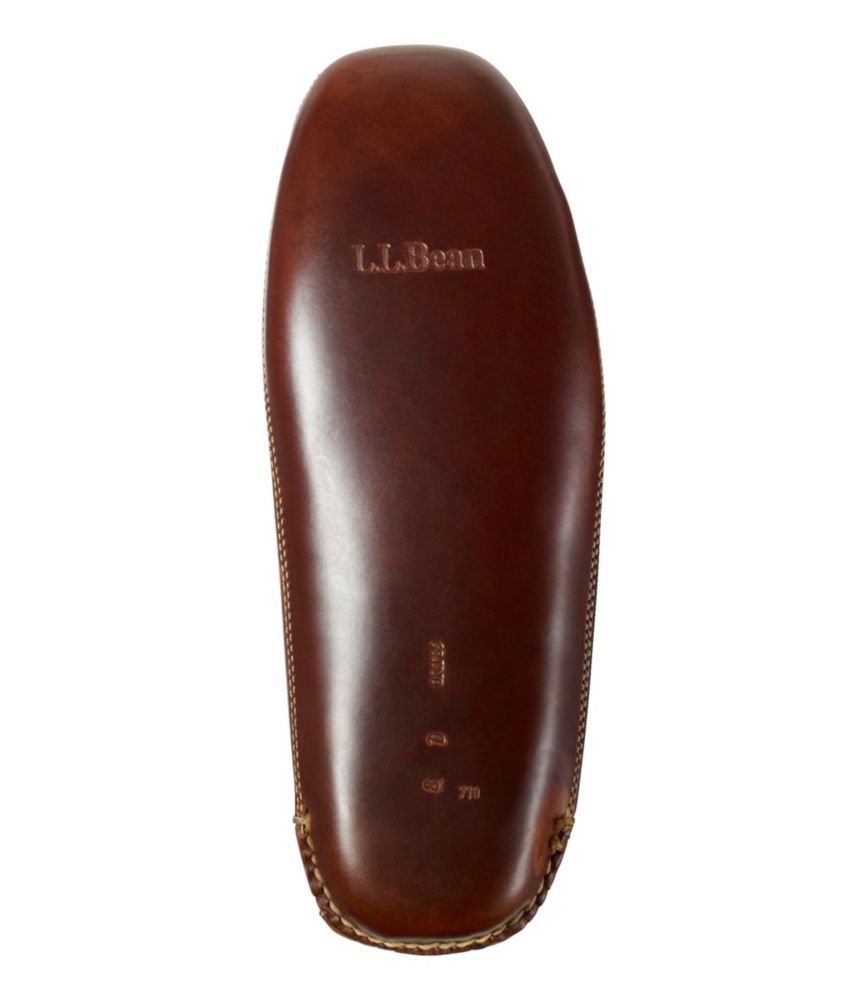 Men's Leather Double-Sole Slippers, Leather-Lined - US 4926