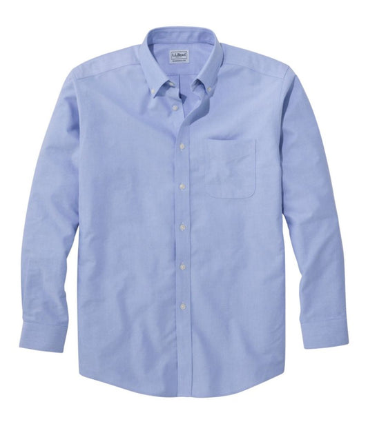 Men's Wrinkle-Free Classic Oxford Cloth Shirt, Traditional Fit - US 1880