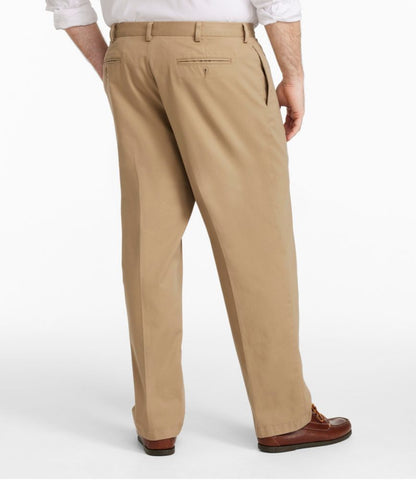Men's Wrinkle-Free Double L® Chinos, Classic Fit, Plain Front - US 9871