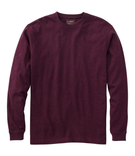 Men's Carefree Unshrinkable Tee, Traditional Fit, Long-Sleeve - US 0502