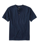 Men's Carefree Unshrinkable Tee, Traditional Fit, Henley - US 6691