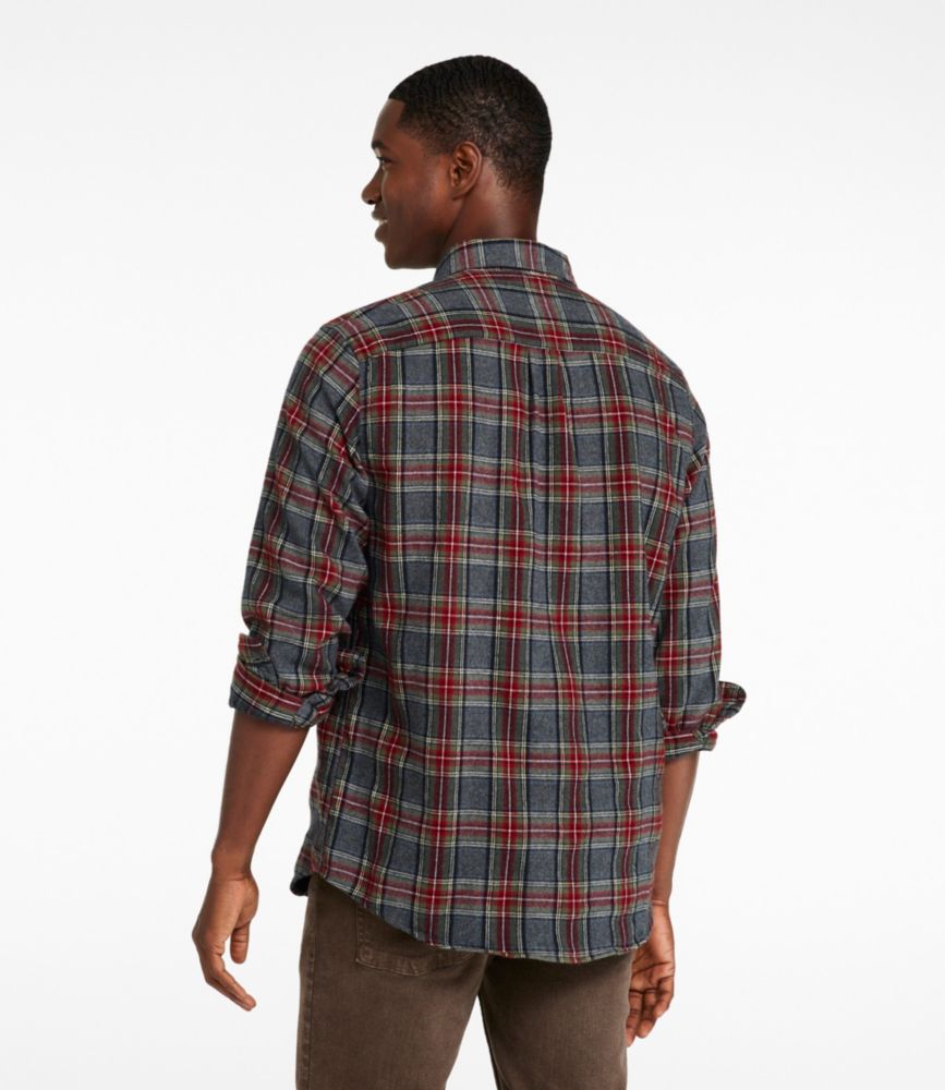Men's Scotch Plaid Flannel Shirt, Traditional Fit - US 7081