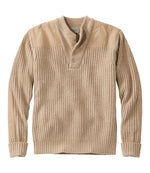 Men's Commando Sweater, Henley - US 6817