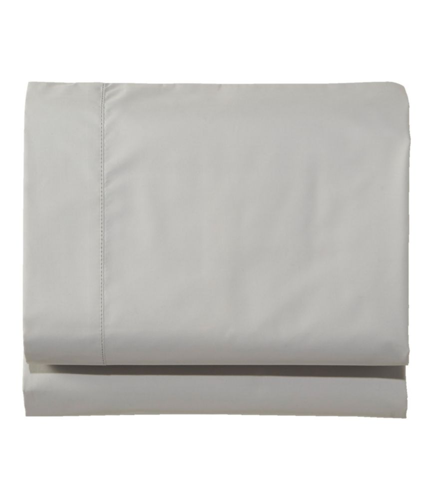 280-Thread-Count Pima Cotton Percale Sheet, Flat - US 7164