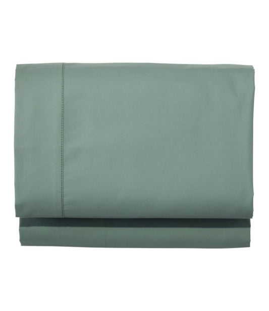 280-Thread-Count Pima Cotton Percale Sheet, Flat - US 1852