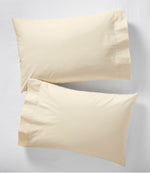 280-Thread-Count Pima Cotton Percale Pillowcases, Set of Two - US 6206
