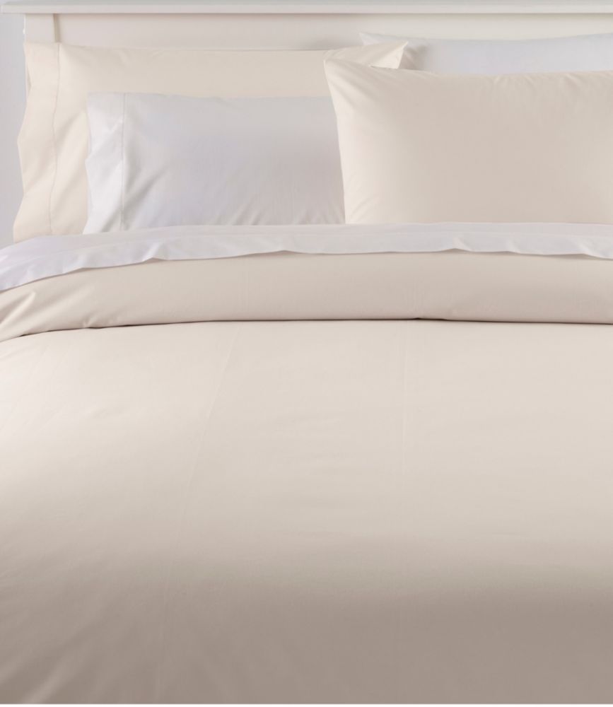 280-Thread-Count Pima Cotton Percale Comforter Cover Collection - US 9586