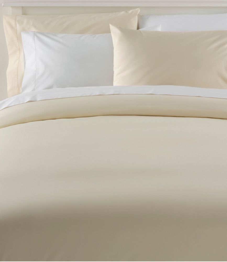 280-Thread-Count Pima Cotton Percale Comforter Cover Collection - US 3674