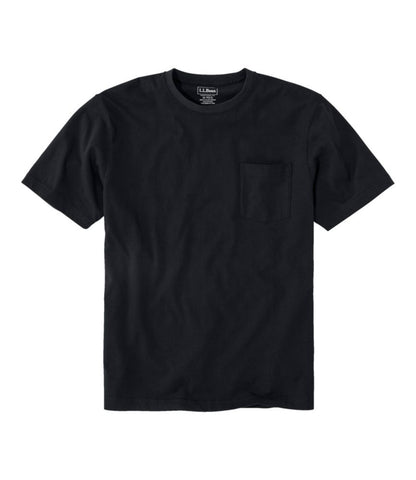 Men's Carefree Unshrinkable Tee with Pocket, Traditional Fit - US 7516