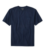 Men's Carefree Unshrinkable Tee with Pocket, Traditional Fit - US 8177