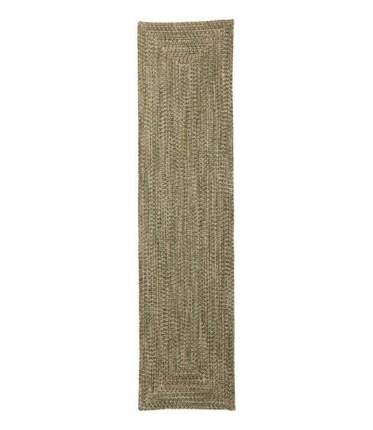 All-Weather Braided Runner, Concentric Pattern Rectangular - US 7224