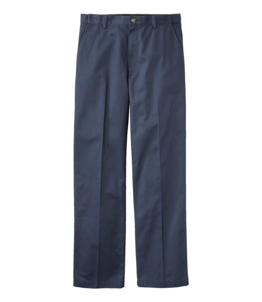 Men's Wrinkle-Free Double L® Chinos, Natural Fit, Hidden Comfort, Plain Front - US 9284