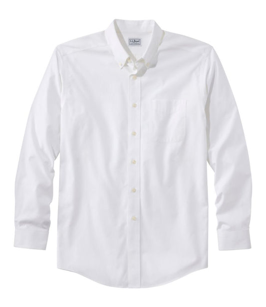 Men's Wrinkle-Free Pinpoint Oxford Cloth Shirt, Traditional Fit - US 0295