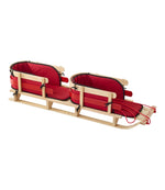 Kids' Pull Sled and Cushion Set, Tandem - US 7749