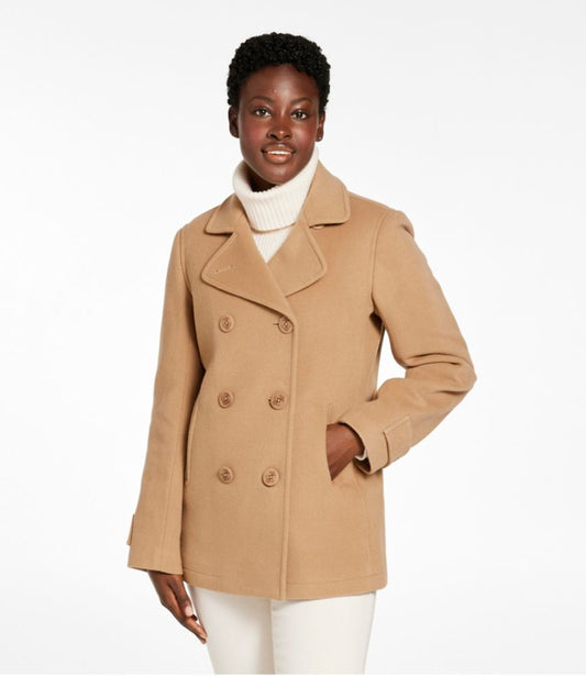 Women's Classic Lambswool Peacoat - US 1134