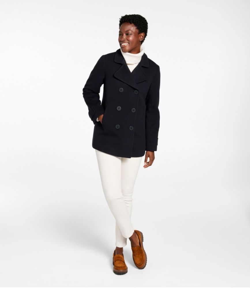 Women's Classic Lambswool Peacoat - US 8694