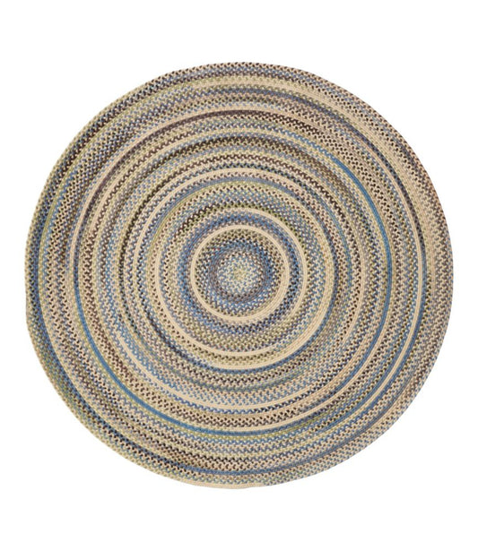 L.L.Bean Braided Wool Rug, 6' Diam. - US 3319