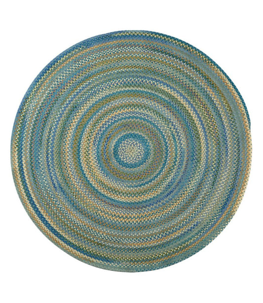 L.L.Bean Braided Wool Rug, 6' Diam. - US 9257