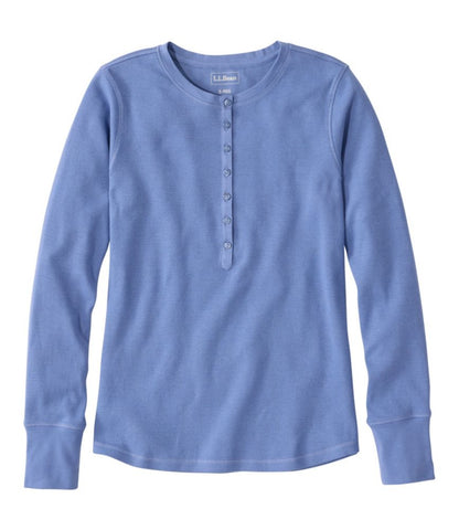 Women's Waffle-Knit Henley - US 2622