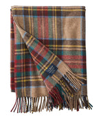 L.L.Bean Washable Wool Throw, Plaid 54" x 60" - US 7456
