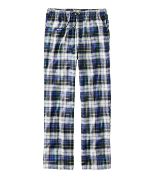 Men's Scotch Plaid Flannel Sleep Pants - US 3773