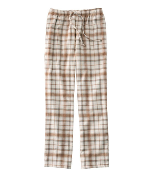Men's Scotch Plaid Flannel Sleep Pants - US 1811