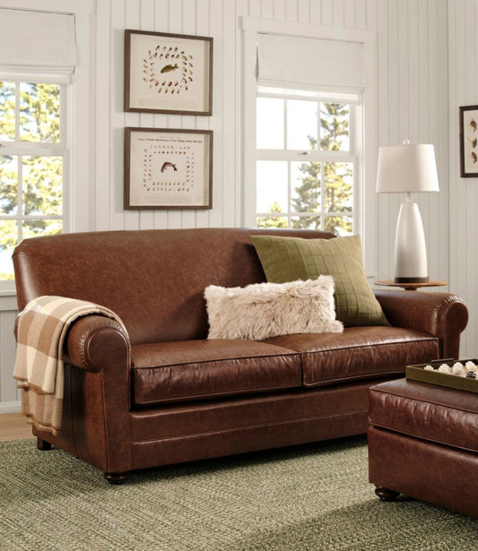 Bean's Leather Lodge Sofa - US 1768